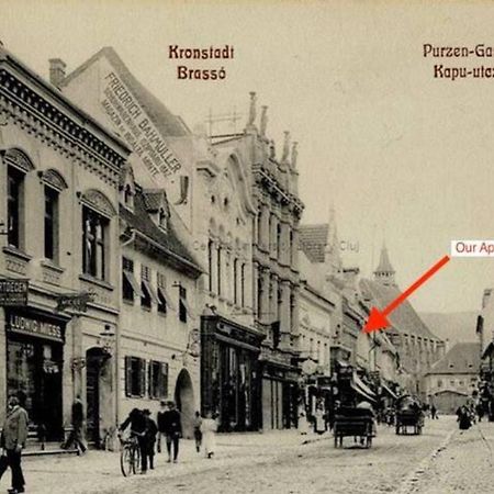 Casa De Vis, Brasov Old City Centre Leilighet Eksteriør bilde